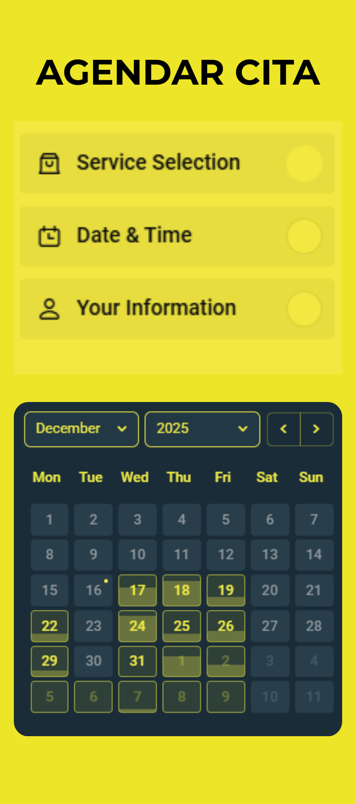 AGENDAR CITA PSICOLOGÍA DEPORTIVA